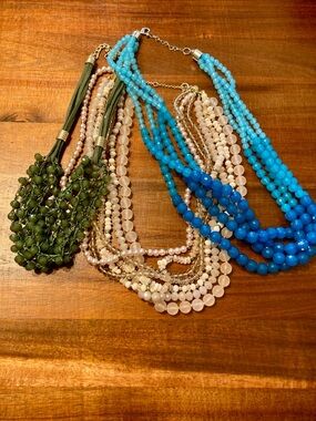 Lot of Beaded Necklaces